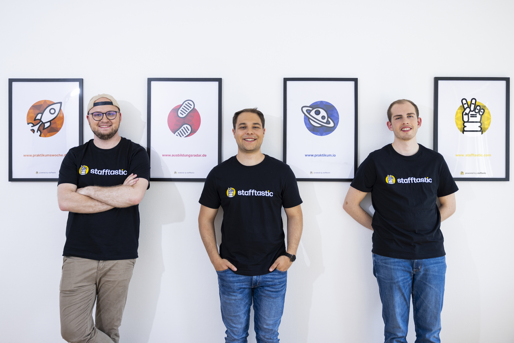From left to right: Hendrik, Malte and Jan